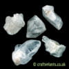 Five pack of quartz crystals by craftyplamts