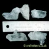 Quartz Crystal 5 Pack with ruler by craftyplants
