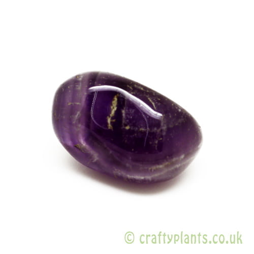 Amethyst stone by craftyplants.co.uk