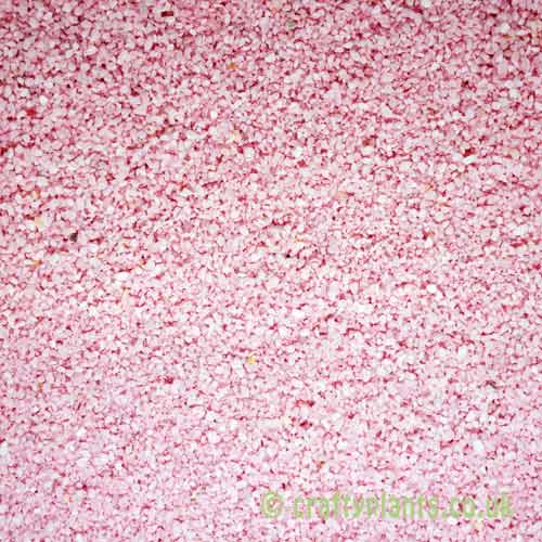 A 250g bag of baby pink coloured sand by craftyplants